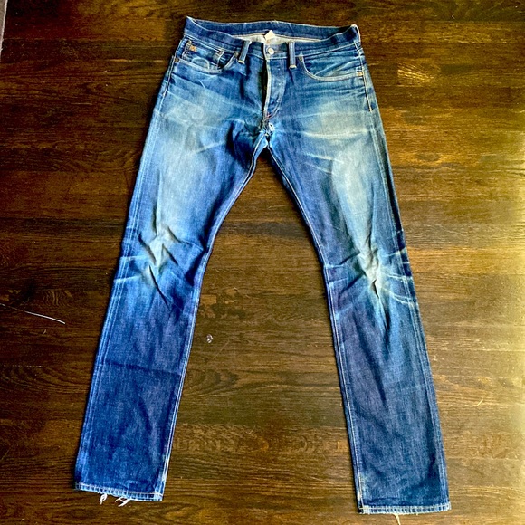 Ralph Lauren Double RL Other - Ralph Lauren RRL Slim Fit Japan Woven Selvege Denim 32x34
